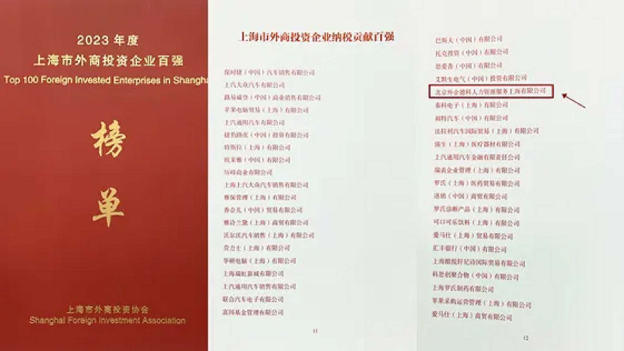 外企j9.com上海公司荣登2023年度上海市外商投资企业百强榜单 - 2.png